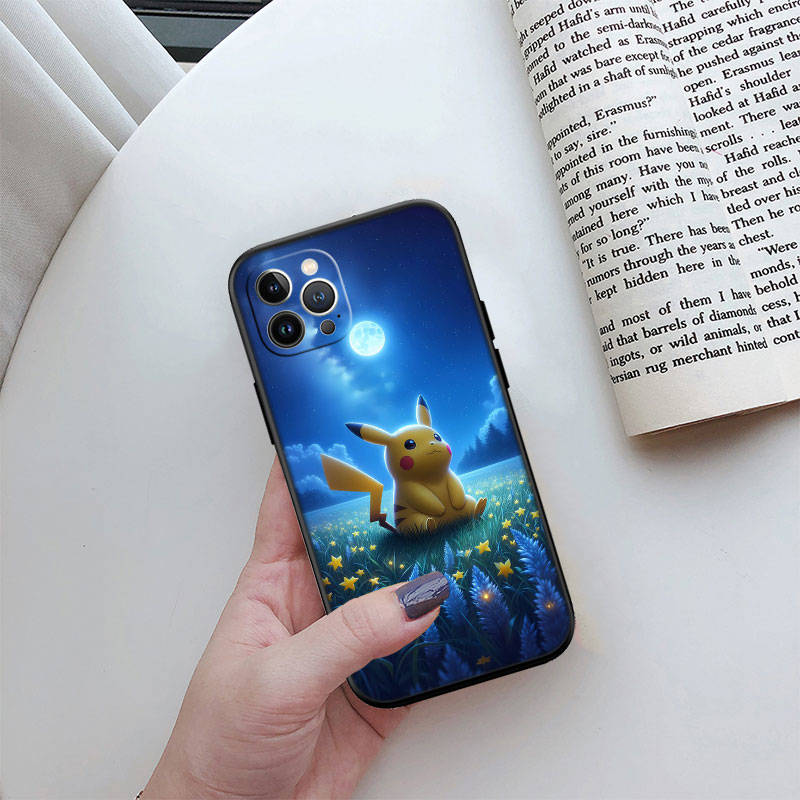 Чехол для телефона Pokemon ED42 для iPhone 6 6s 7 8 11 12 13 14 15 XS Pro Max XR X SE Samsung S20 S21 S22 S23 S24 FE Ultra Plus Lite S21S A55