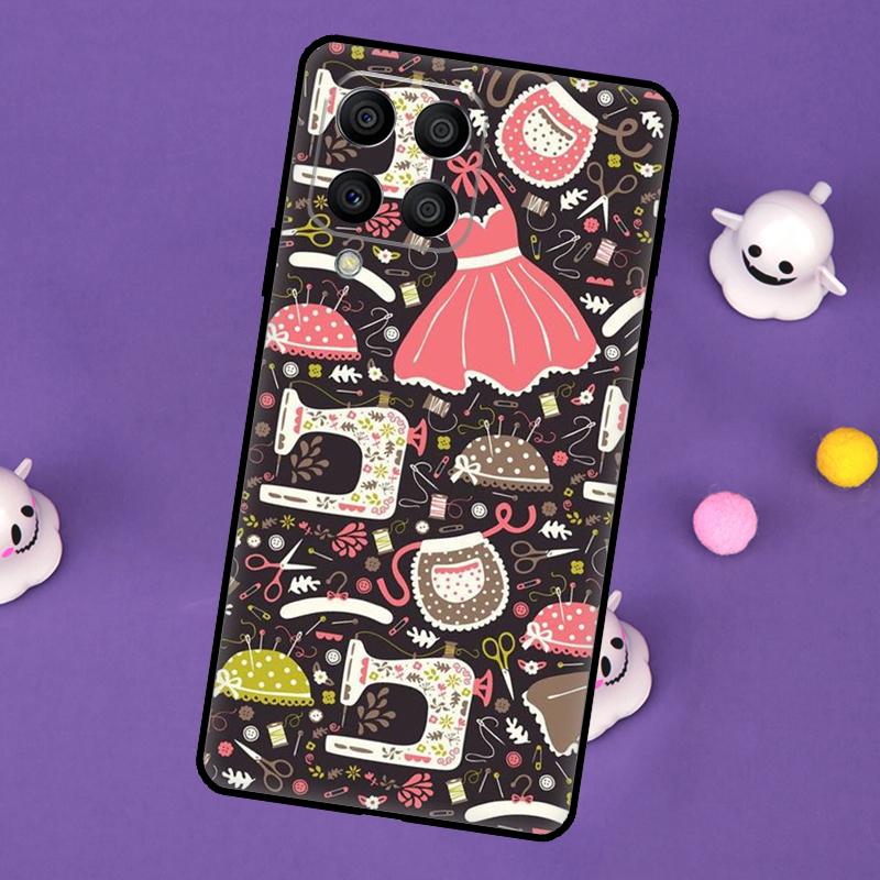 Чехол для швейной машины для Samsung Galaxy M32 M52 M12 M13 M33 M23 M53 M15 M55 M31 M51 M14 M34 M54 M20