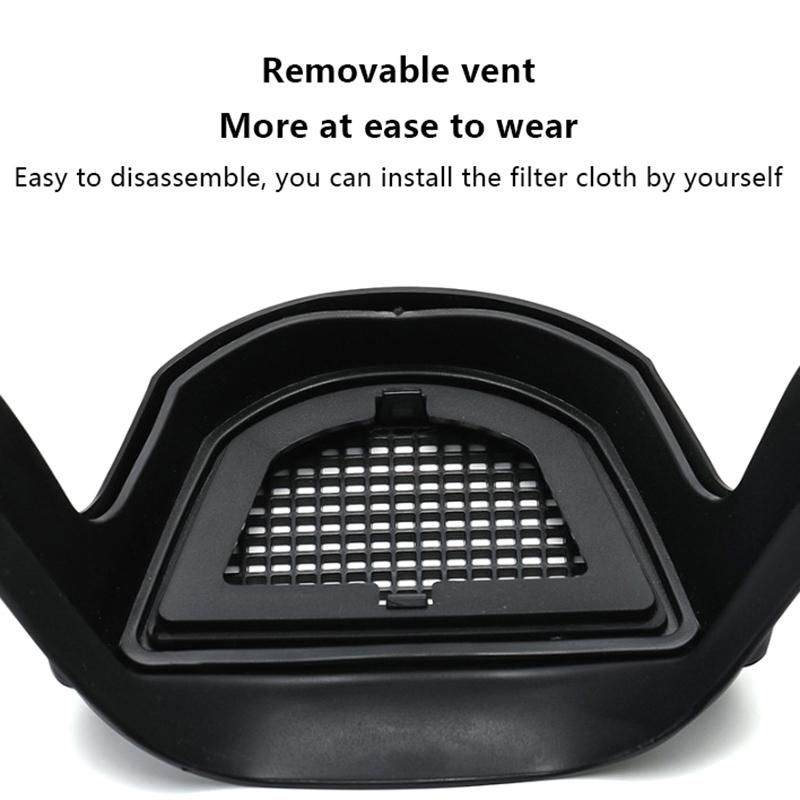 Рабочая защитная маска Прозрачная защитная маска для лица Защитная противотуманная противопылевая домашняя кухонная утварь Полнолицевая маска