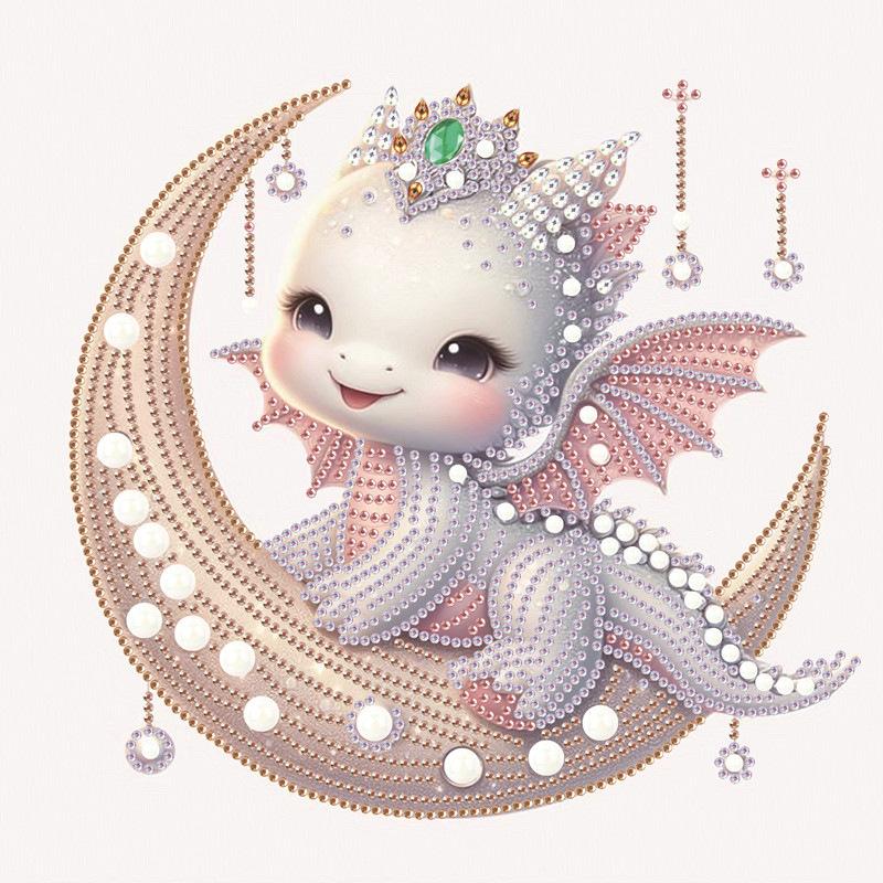 5D Abnormal Diamond Painting Set Kitten DIY Diamond Decorative Painting