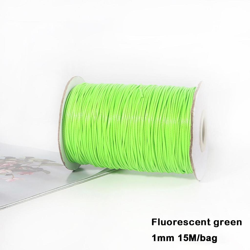 Разноцветные вощеные хлопковые шнуры для макраме, ювелирные бусины, изготовление ювелирных изделий своими руками