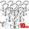 Magnet Ring Multipurpose Storage Hook Stainless Steel Home Hook Bathroom Hook Kitchen Garden Magnetic Home and Decoration Iman