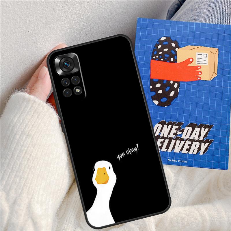 Untitled Goose Duck Game Funda For Xiaomi Redmi 14C 10C 12C 13C Redmi Note 13 Pro 9 10 11 12 10S 11S 12S 14 Pro Case