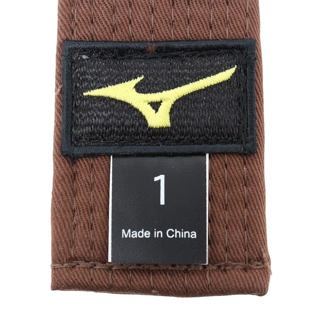 Mizuno Дзюдоги пояс коричневый 0