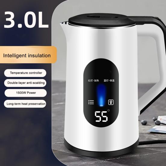 3 л Электрический чайник Кипятильник Автоматическое отключение Быстрое кипячение Высокотемпературный чайник Чайник для воды