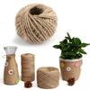 30m Natural Burlap Jute Rope Hemp Rope Gift Wrap Rope Event and Party Supplies