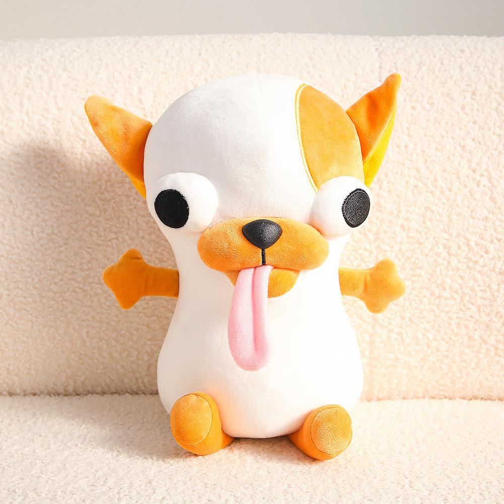 Плюшевая игрушка Чихуахуа из очень мягкого короткого плюша. Подарок и предмет коллекционирования для детей.