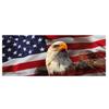 American Flag Rear Window Windshield Label Hawk Decal Wrap Back  Car Accessories