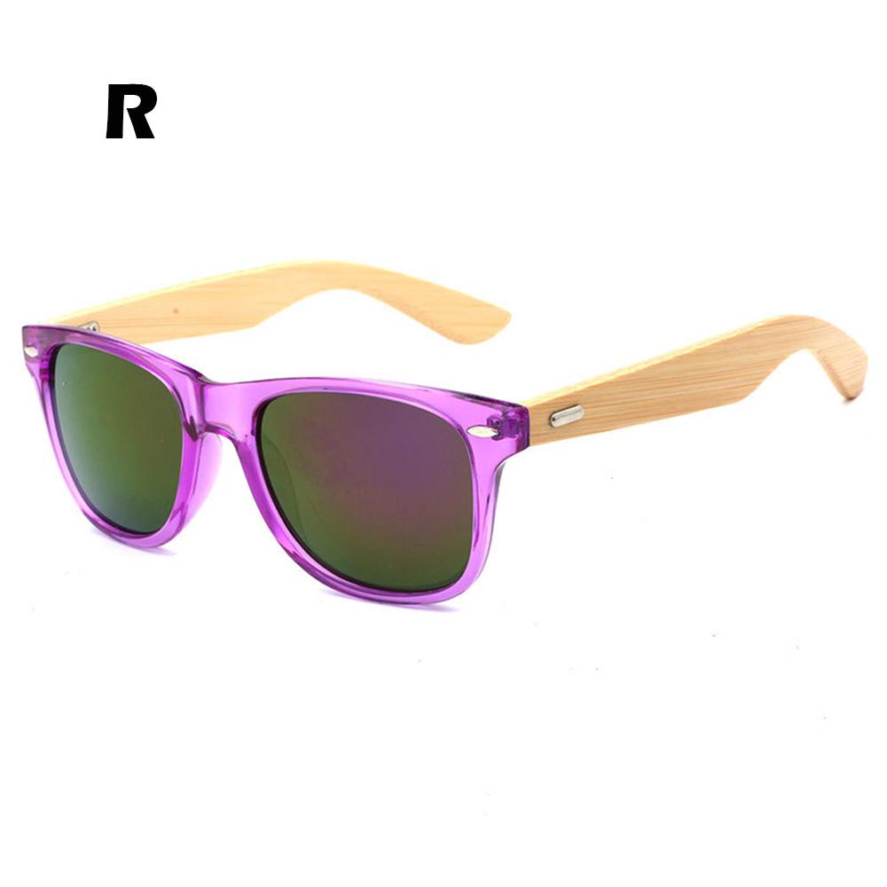 New Sunglasses Wooden Wood Mens Womens Retro Glasses