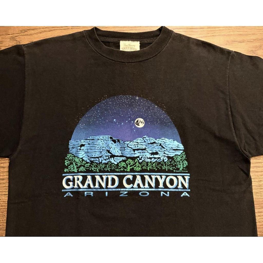 Used VINTAGE / Fred Harvey Trading Company / GRAND CANYON T-shirt / SIZE:M equivalent / 90s / Made in USA / Grand Canyon Souvenir OLD
