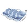 Taco Holder Silicone Taco Shells Holder Tray Reusable Bar Snacks Serving Plates For Home Kitchen Picnic Camping Barbecue Party