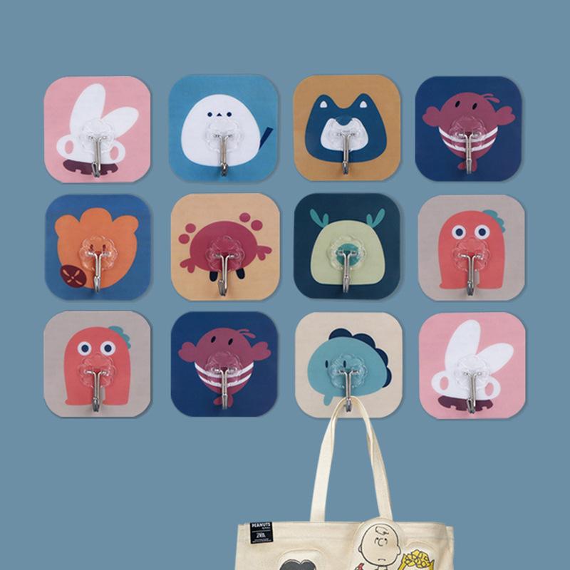 Простой, прочный, самоклеящийся крючок, наклейка, крючок, не требующий сверления, суперклеевой крючок, бытовой крючок для гвоздей, крючок для занавески, многофункциональный