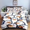 Duck faces pattern. Bedding Duvet cover sets Duvet covers Pillowcases gifts (1 * Duvet Cover 2 * Pillowcases, without duvet insert)