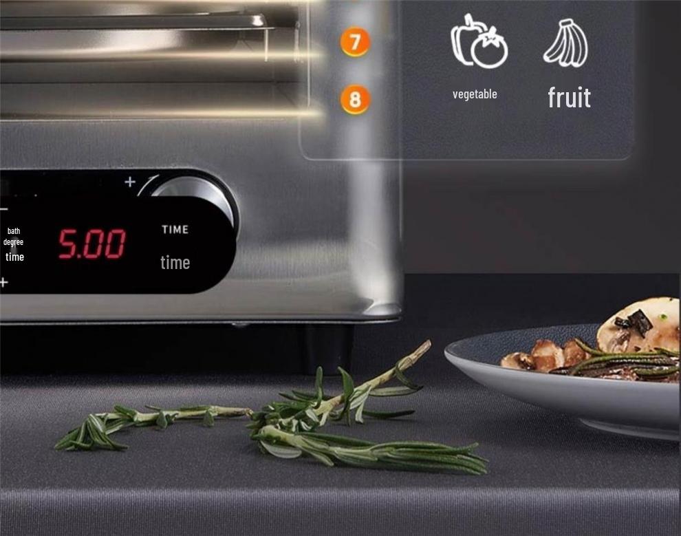 M Anpai Коммерческая электрическая высокотемпературная печь для стейков и лапши - Полностью автоматическая машина для гриля