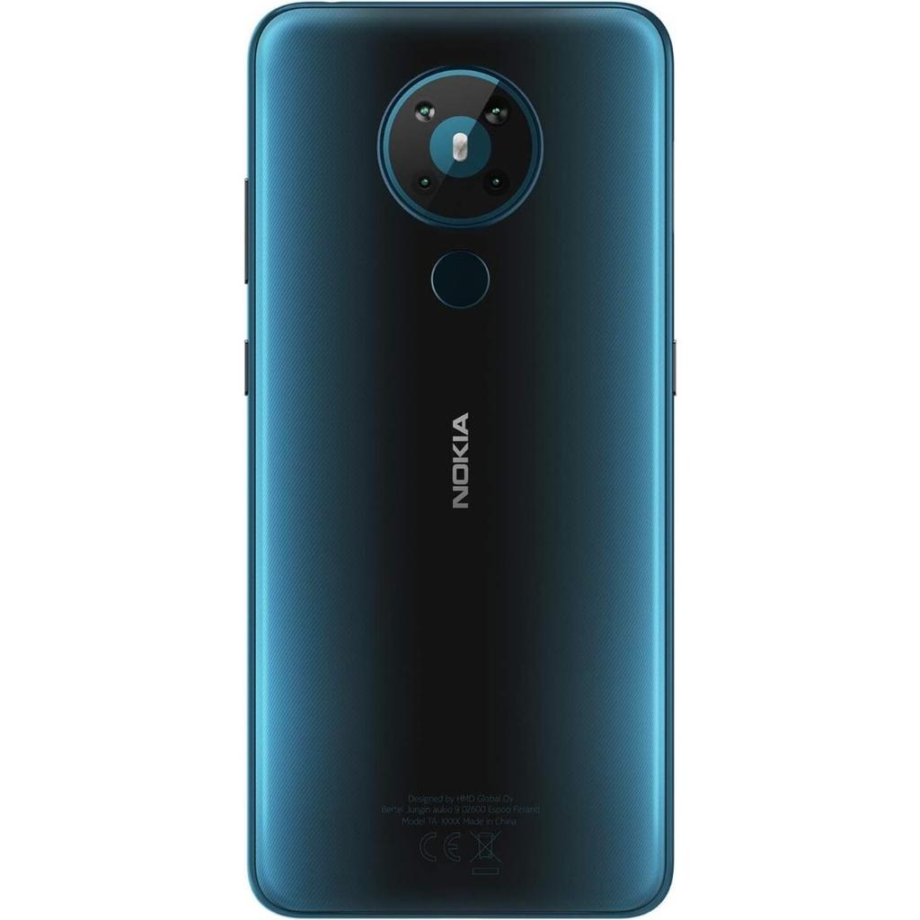 Восстановленный Nokia 5.3 Dual SIM 4G LTE 64GB ROM 13MP WIFI GPS Android Оригинальный разблокированный смартфон