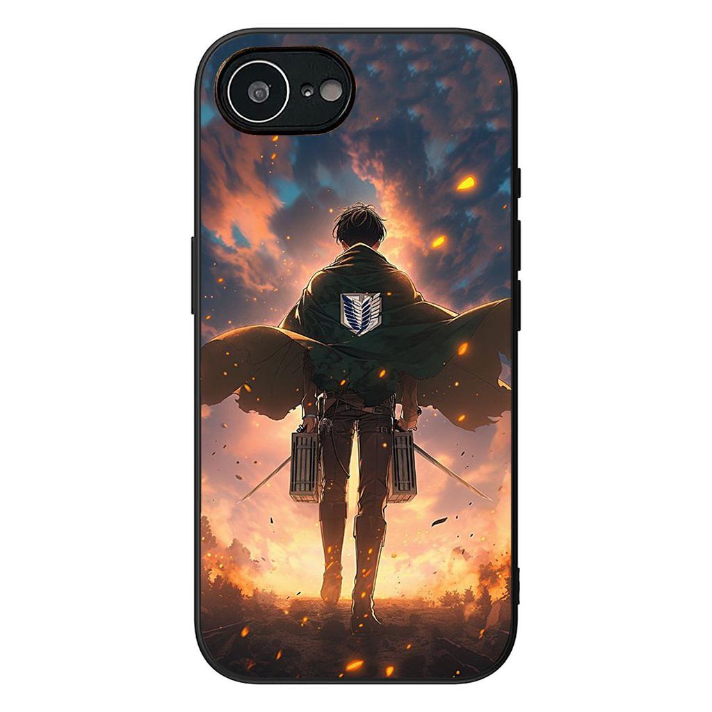 Attack Levi on Eren titan Jaeger Phone Case for Samsung Galaxy S22 S21 S20 FE Ultra Plus A35 A36 A37 A33 A34 A04 A71 Cover