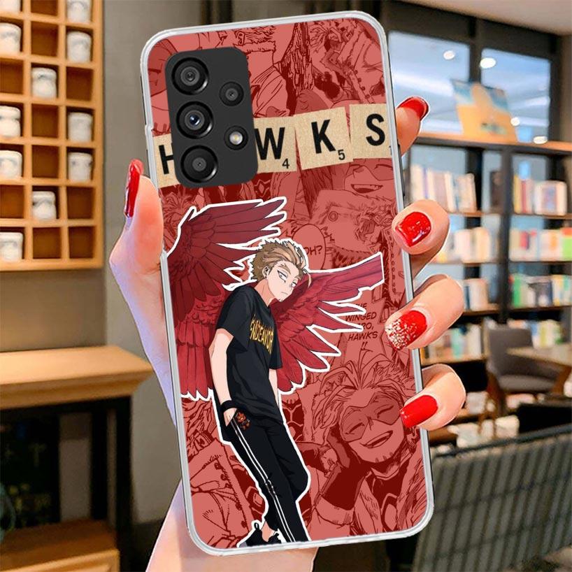 My Hero Hawks Phone Case For Samsung Galaxy A17 A37 A57 A16 A26 A36 A56 A15 A25 A35 A55 A14 A24 A34 A54 A13 A23 A33 A53 Galaxy A