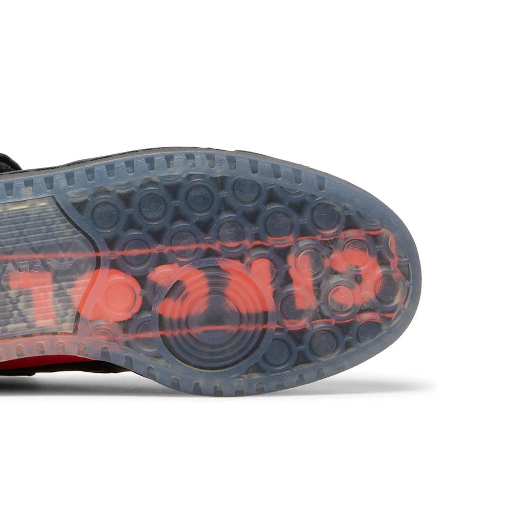 adidas Forum Low 'Community Inclusivity' (Unisex) Core Black / Core Black / Vivid Red Skate Shoes HQ3618