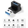 Угловой USB 3.0 Male to Female удлинитель, 90 градусов, вверх/вниз, для ПК