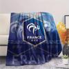 France National Football Team Flannel Blanket, High quality Comfortable for All Seasons, Home Decor, Warmth and Comfort