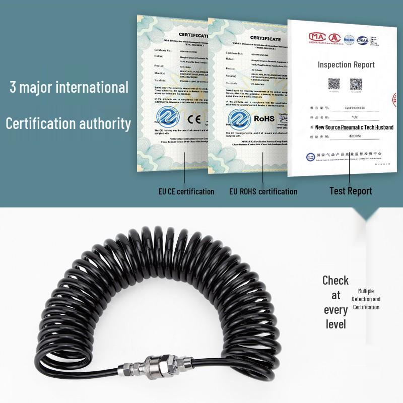 Durable High-Resilience PU Pneumatic Air Hose