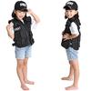 Halloween Costume Cosplay SWAT Vest Hat Costume Police Police Tactical Vest Military Army Cap 2 Piece Set Unisex Barsado Children's Men's (Vest + Hat)