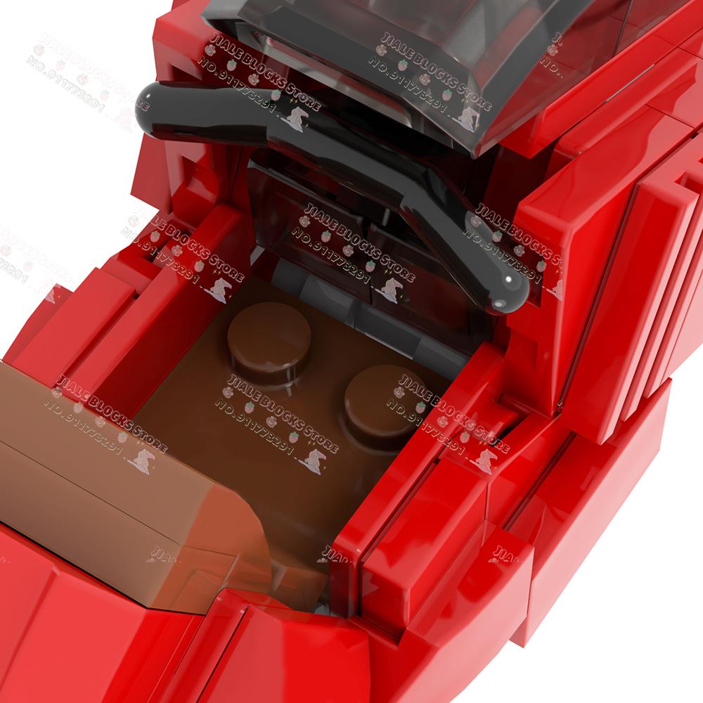 Креативные MOC Строительные блоки Мотоцикл Персонаж фильма Аниме Мотоцикл Военная Модель с коляской Сделай сам Сборные кирпичи Игрушки для детей