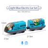 Battery Operated Locomotive Train Set Fit for Wooden Railway Track  Magnetic Harmony Train Powerful Engine Bullet Electric Train