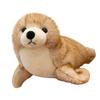 Fluffy Sea World Animal Stuffed Dolls Soft Seal Stuffed Animal  Birthday Parties