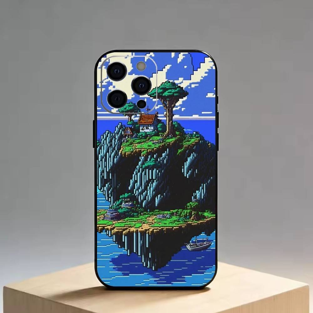 Stardew Valley Чехол для телефона для iPhone 17,16,15,14,13,12,11 Plus,Pro Max,XS,Мягкий силиконовый черный чехол