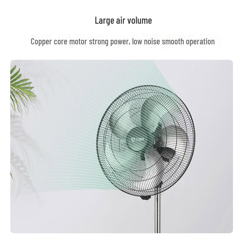 Airmate FP4525 18-дюймовый Промышленный Высокомощный Напольный Вентилятор с Металлическими Лопастями