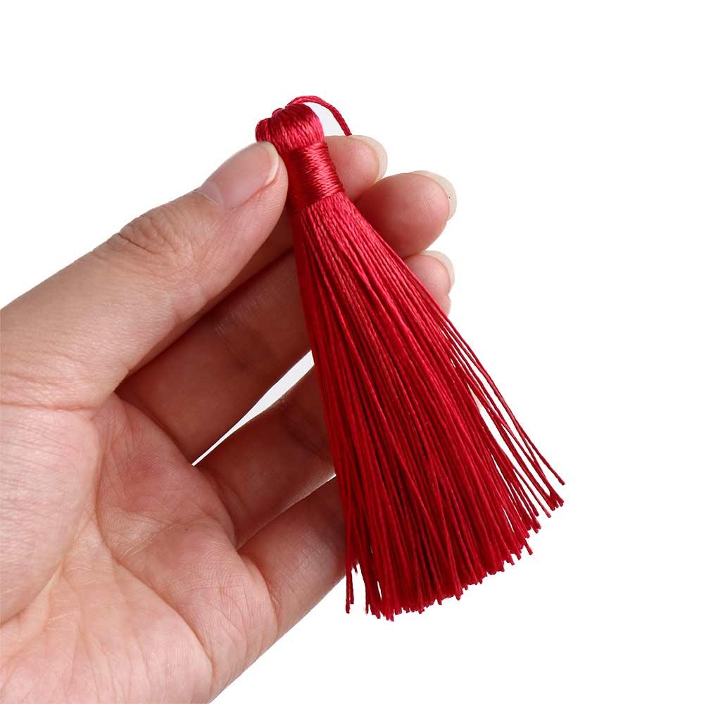 Handmade Key Chain Tassel Fringe Tassel Hanging Rope Tassel Trim Accessories Silk Tassel Pendant