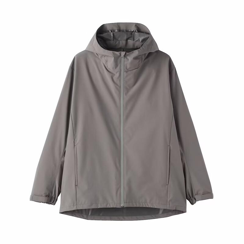 MUJI Мужская водоотталкивающая куртка с капюшоном