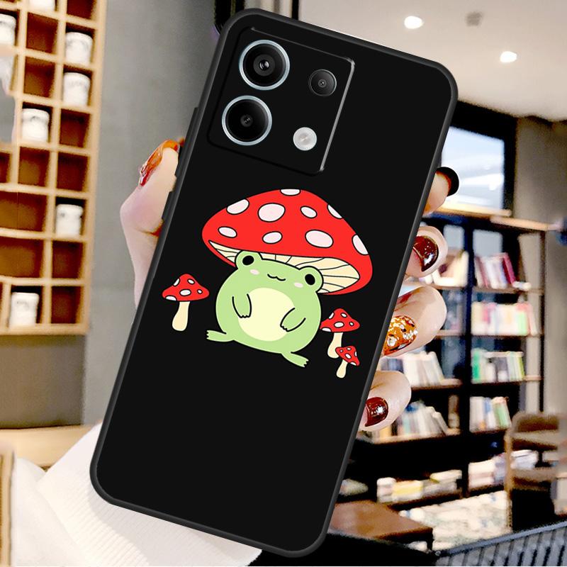 Милая Кавайная Лягушка Для Xiaomi Redmi Note 14 Pro 12 11 9 10 13 15 Pro Plus Чехол Для Redmi 15 10C 12C 13C 14C 15C
