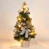 40cm LED Christmas Tree Xmas Tabletop Miniature Artificial Ornament For Home Decoration Christmas Pine Tree
