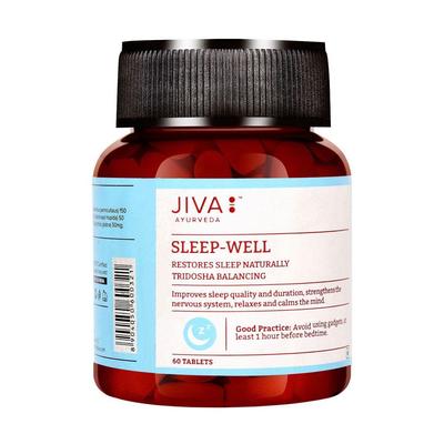 Слип-велл (60 таб, 100 мг), Sleep-Well Tablets,  Jiva