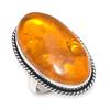 Baltic Amber Gemstone 925 Sterling Silver Jewelry Ring Size 6