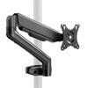 WORLDLIFT Monitor Pole Mechanical Adjustable Left and Fits Weight VESA Easy Installation Arm, Mount, Spring, Height, Right, 17-32 Inches, 2-9kg