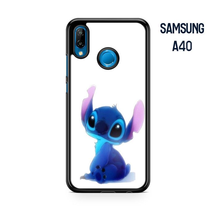 Coque de téléphone - Coque en Folie - Compatible Samsung Galaxy A40 Stitch Disney Lilo et Stitch Donald Ref 315