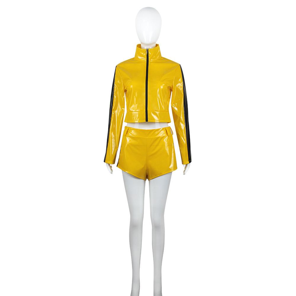 The Bride Anime Style Cosplay Outfit, Kill Bill Movie Role Play Costume