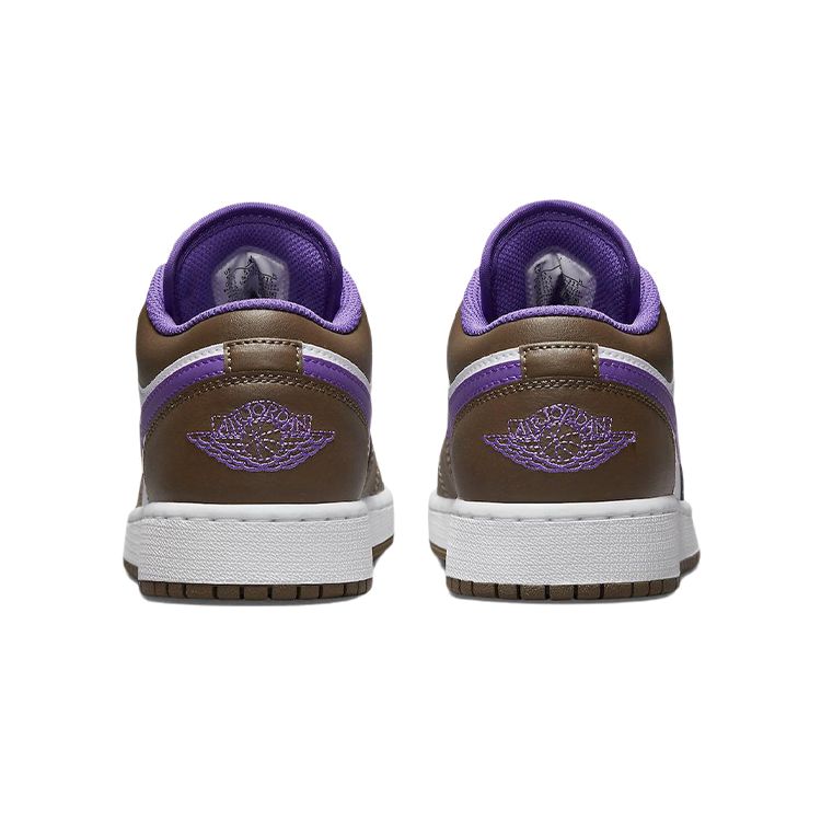 Air Jordan 1 Low GS Palomino Wild Berry White 553560-215
