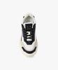 Armani Exchange Men'S Leather Patch Mesh Sneakers _Off White_A415175001