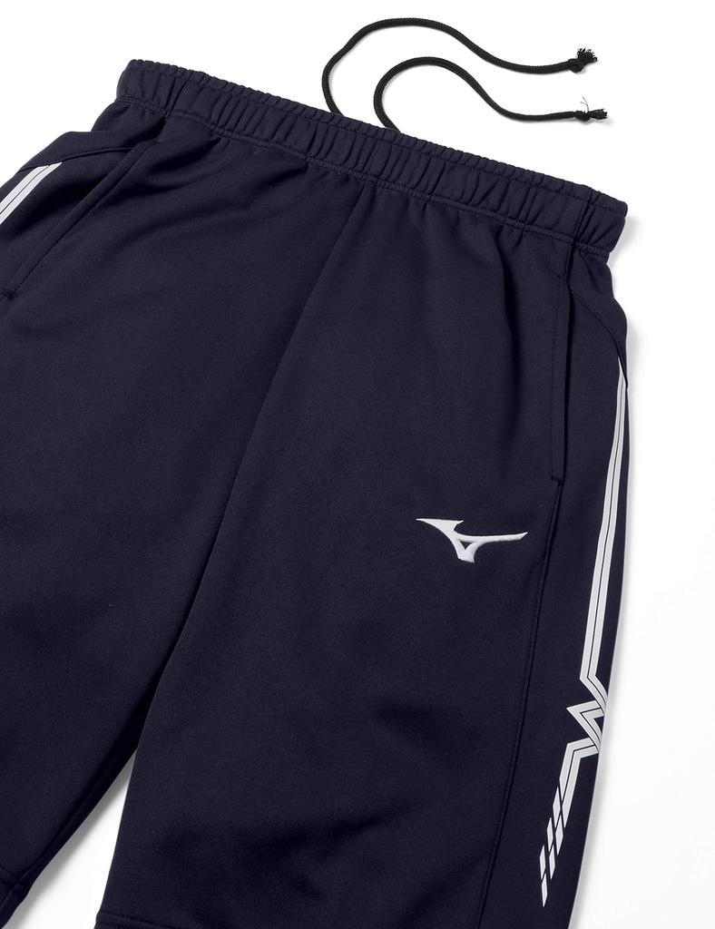 Mizuno Тренировочная одежда Разминочные шорты, Влагоотводящие, Быстросохнущие, Унисекс, Размер 14, Темно-синий, Размер L, 32JD8002