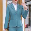 Женский деловой костюм, темперамент, пиджак премиум-класса, костюм из двух предметов: пиджак + брюки, женская осенне-зимняя официальная одежда для собеседования