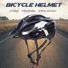 Bicycle Helmet Breathable Shock Absorbing One Size Comfort with Pad Visor Mountain Bike