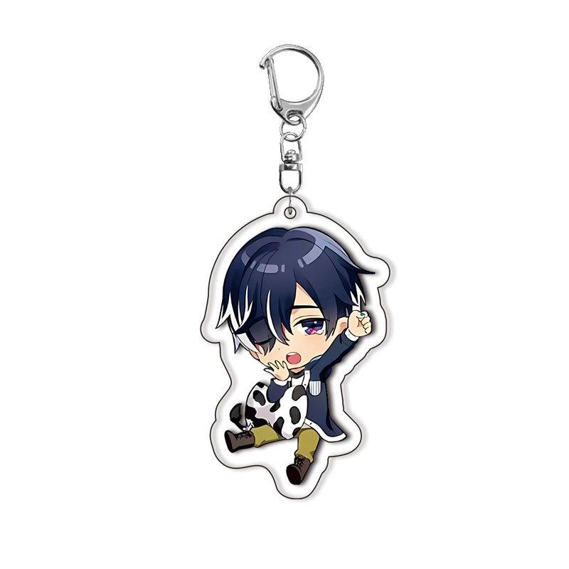 Мультяшный Накадзима Ацуси Куникида Доппо Эдогава Рампо Bungo Stray Dogs Аниме Акриловый Брелок Сумка Подвески для Сумки Брелок для Ключей Автомобиля Подарки