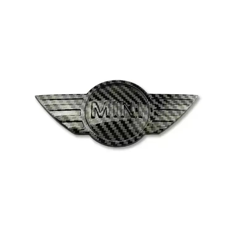 ABS 3D Car Body Sticker Emblem Badge Decal Decoration for Mini Cooper R55 R56 R60 R61 Replacement Logo Auto Styling Accessories phgqd66