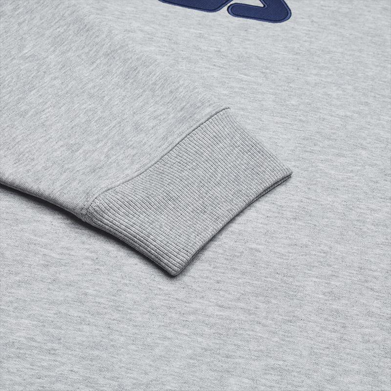 Fila Оригинальный флисовый пуловер Модный Классический Универсальный Мягкий Удобный Свободный Свитшот Свитшот унисекс F51U549202F-MG