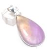 Ametrine Gemstone Handmade 925 Sterling Silver Jewelry Pendant 2.17" G7B85