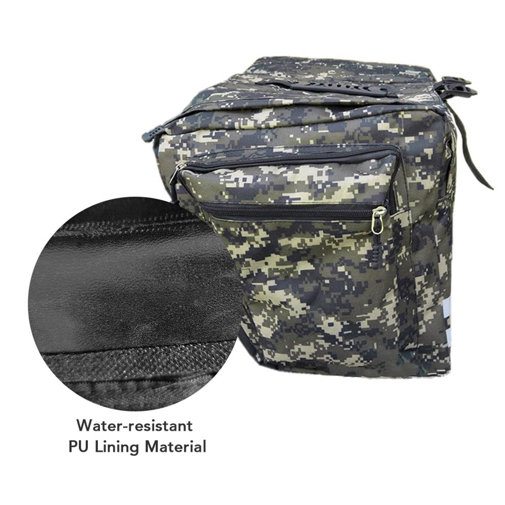 Сумка на заднее сиденье велосипеда Велосипедная стойка для велосипеда Двойная сумка на багажник Сумка для хранения продуктов Сумка для переноски